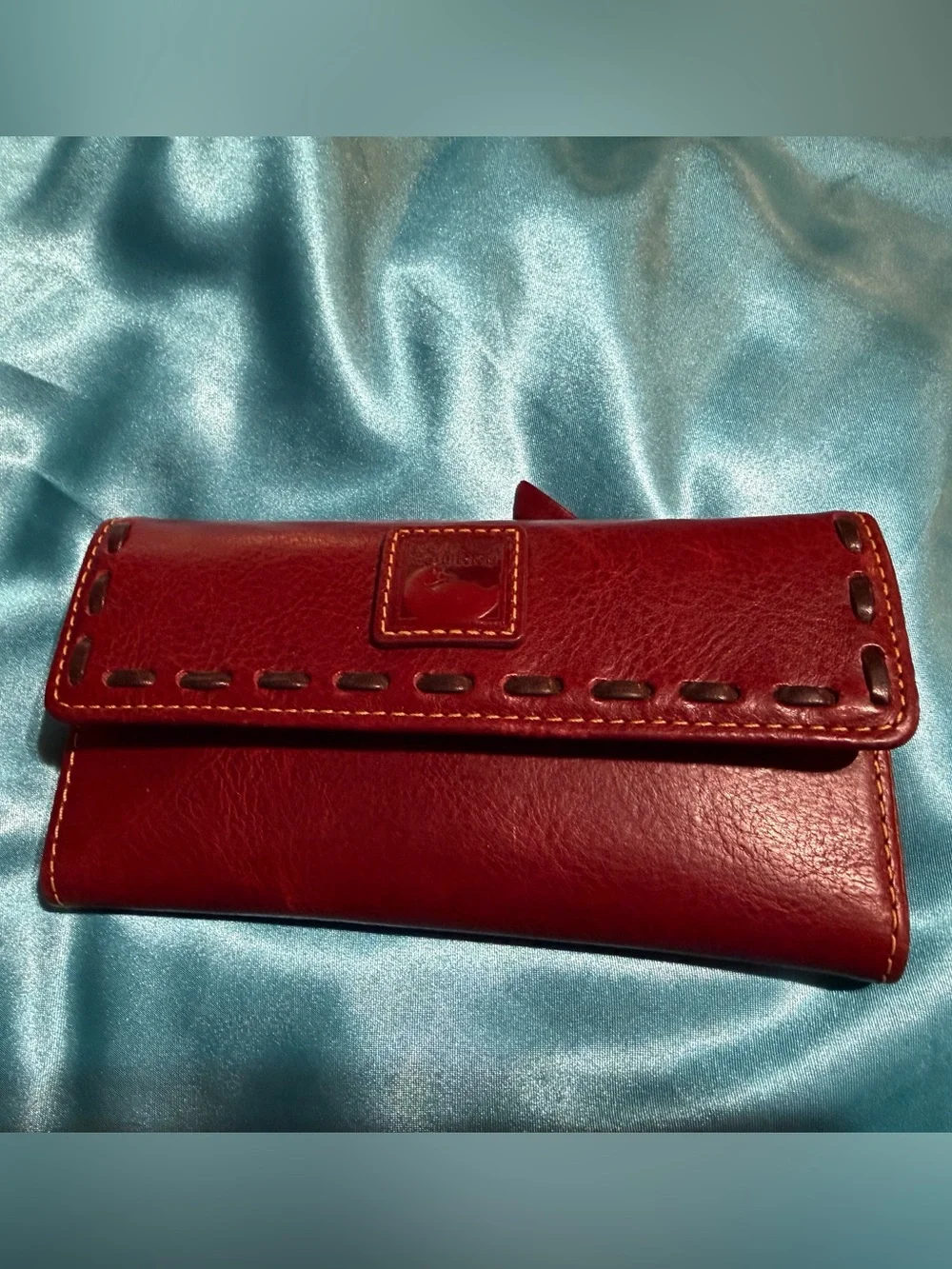 Dooney & Bourke Florentine Continental Clutch in EUC